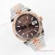 EW Factory Super Clone Rolex 904L Steel &18K Rose Gold Datejust II Watch 3235 Movement (3)_th.jpg